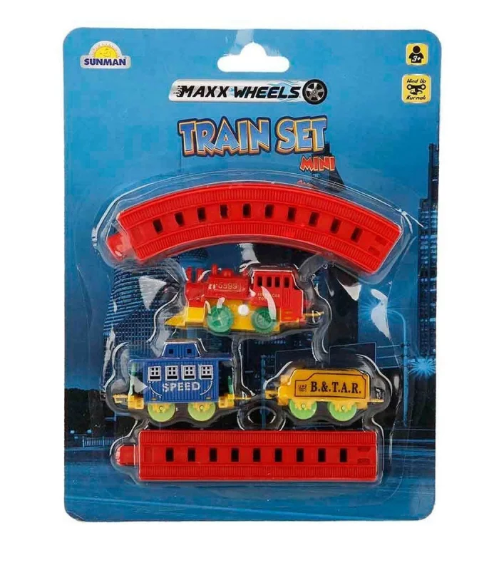 2559 Maxx Wheels Mini Tren Seti 11 Parça -Sunman