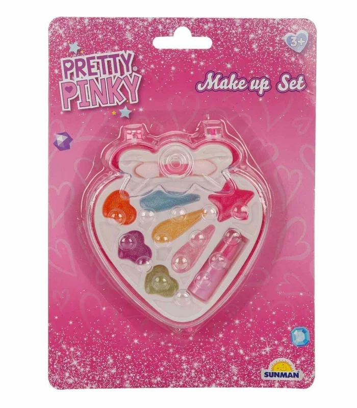 2594 SUN-Makyaj Seti Sürülebilir - Yıldız/Çiçek/Kalp Şekilli