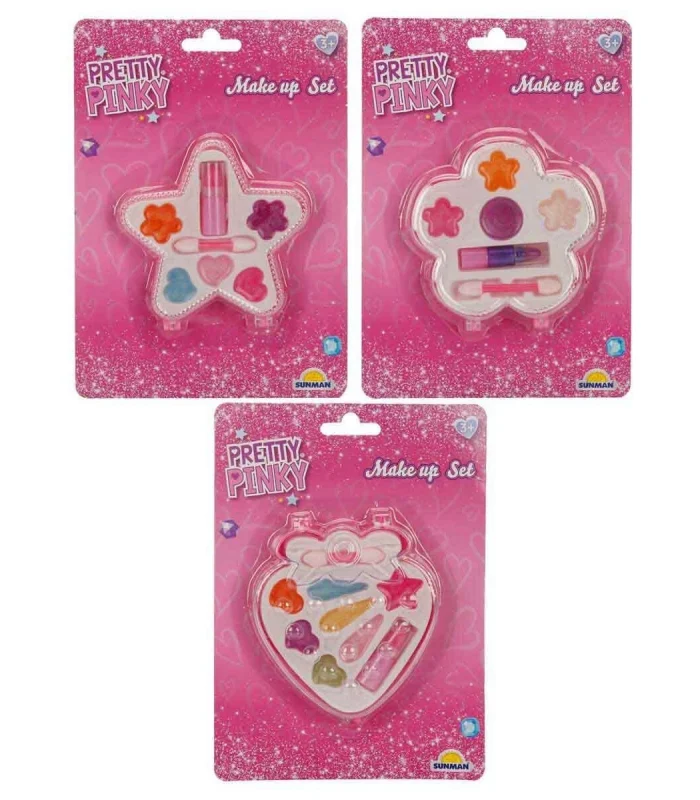 2594 SUN-Makyaj Seti Sürülebilir - Yıldız/Çiçek/Kalp Şekilli