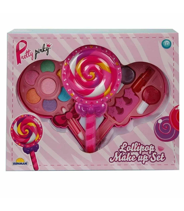 2598 Lolipop Şekilli 2 Katlı Makyaj Güzellik Seti