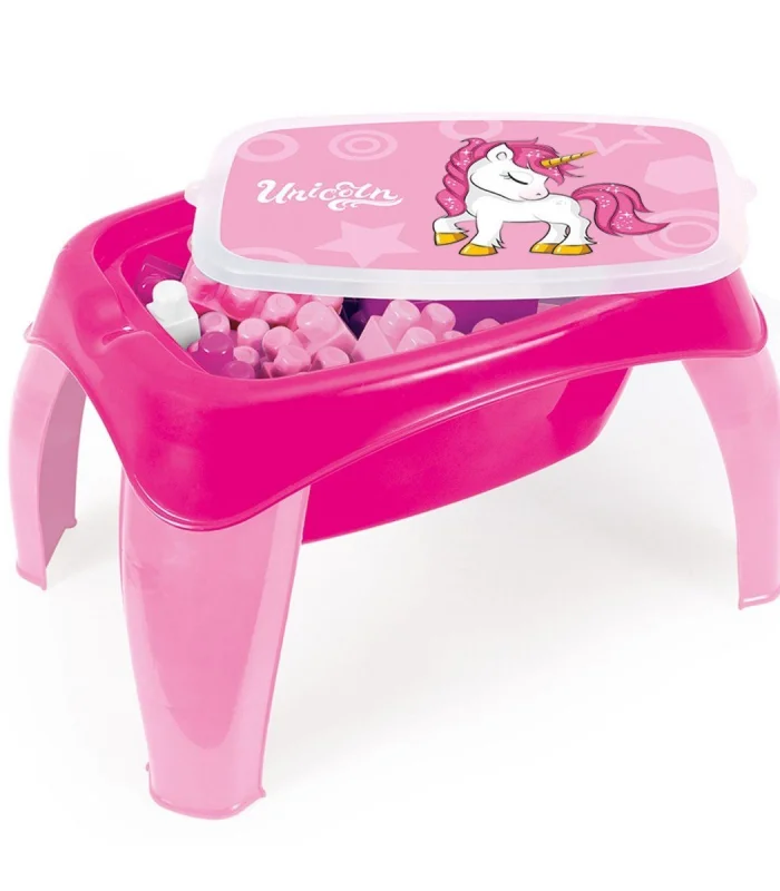 2598 UNICORN AKTIVITE OYUN MASASI 30PCS MEGA BLOK