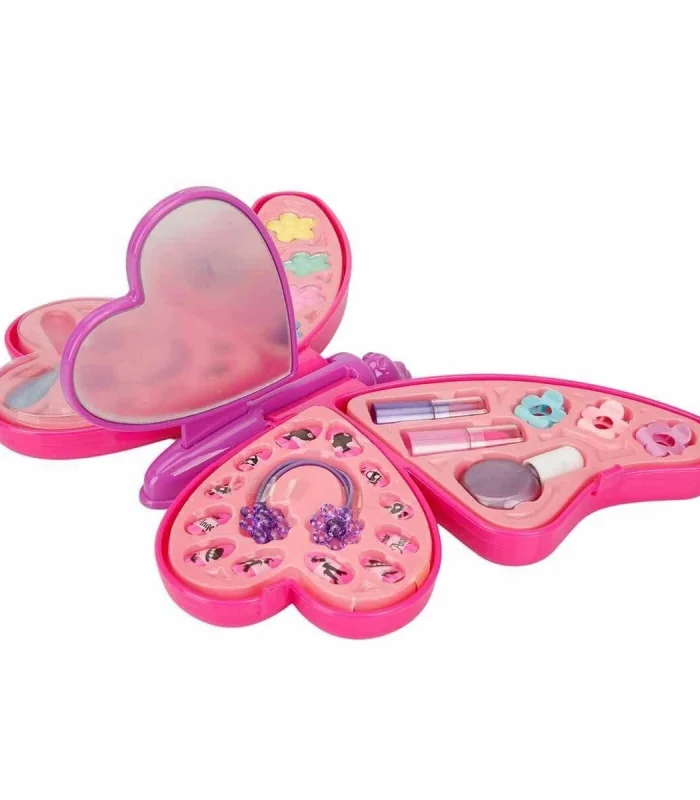 2603 Kelebek Şekilli 4 Katmanlı Makyaj Güzellik Seti -Sunman