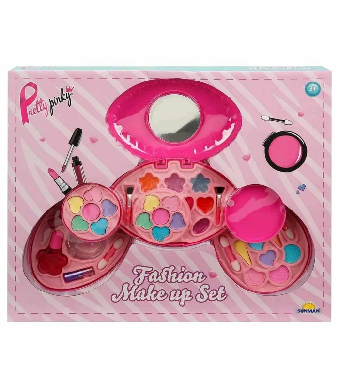 2604 Aynalı 5 Katlı Makyaj Güzellik Seti