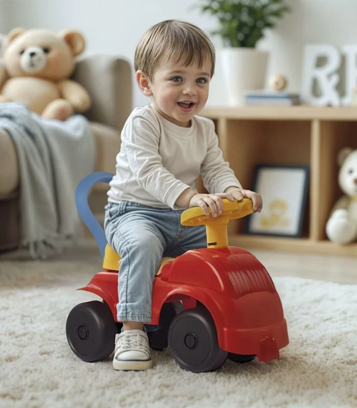 2620 Bingit Araba Kırmızı -Dolu Oyuncak