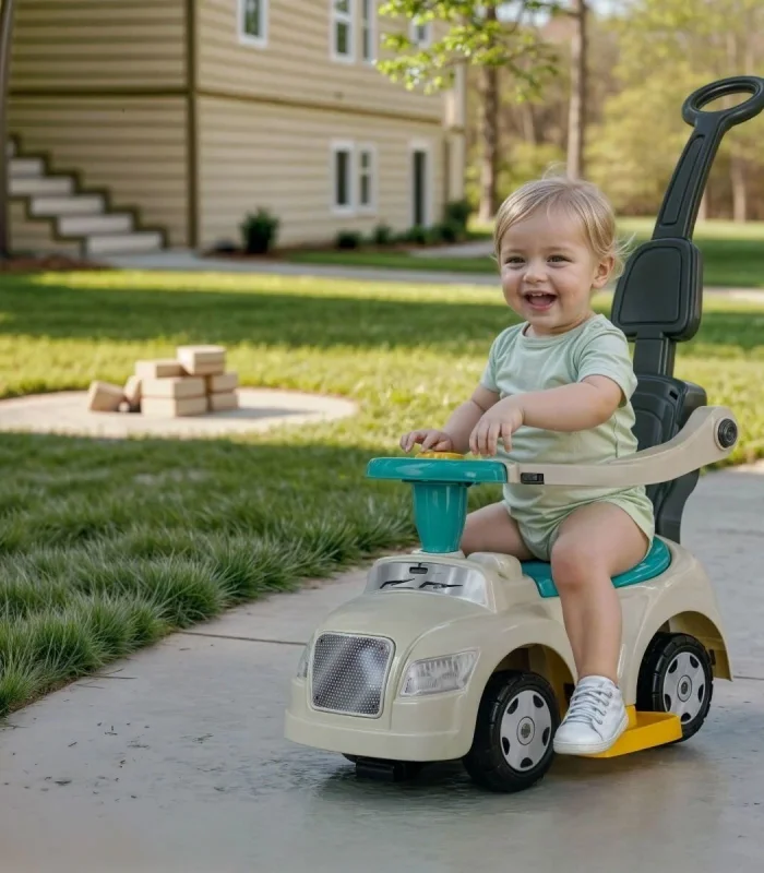 2634 Pedalsız Step Araba 3IN1 -Dolu Oyuncak