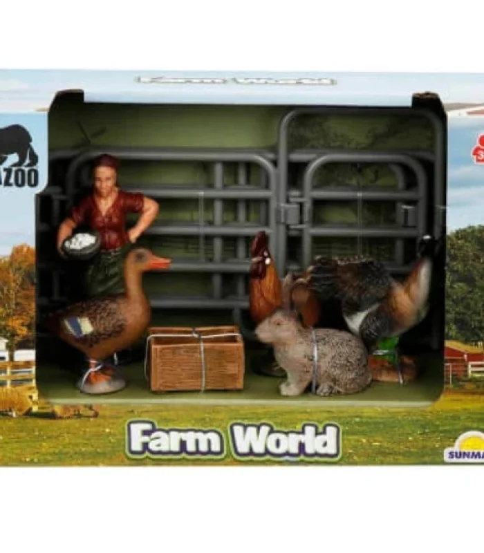 2689 Farm World Çiftlik Hayvanları Seti