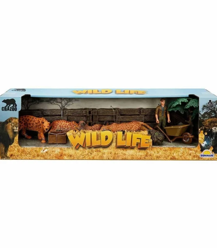 2691  Farm World Vahşi Hayvanlar Oyun Seti