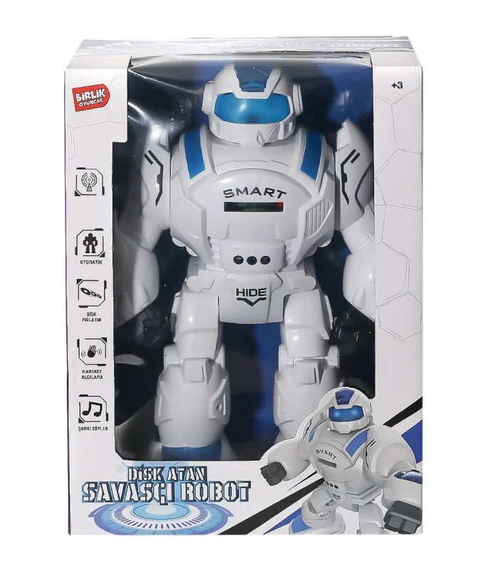 27115 Kumandalı Disk Atan Süper Robot -Birliktoys