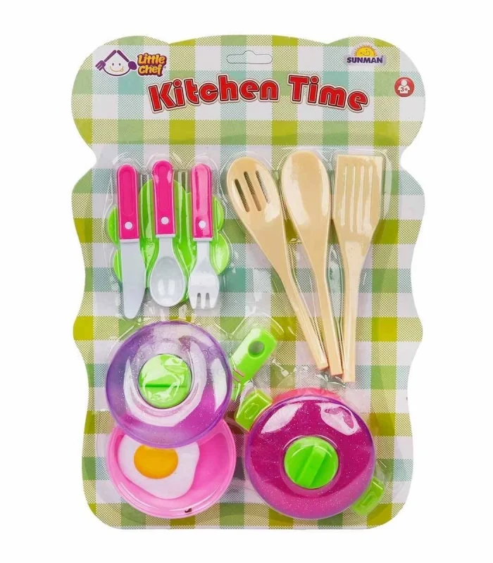 2738 Little Chef Mutfak Gereçleri Seti -Sunman