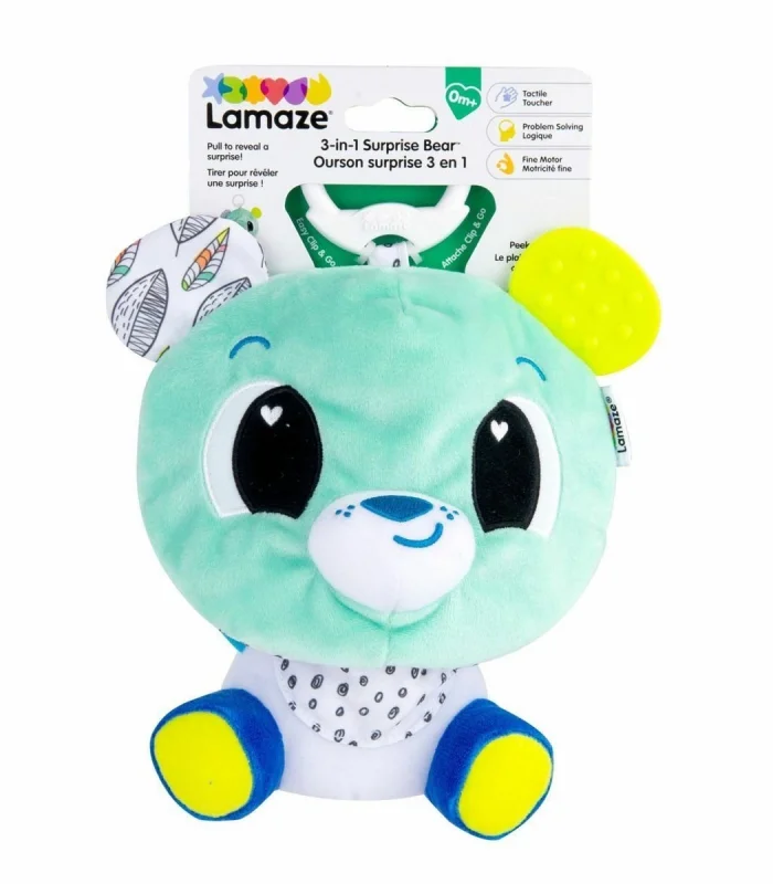 27469 Tomy Lamaze - 3ü 1 Arada Sürpriz Ayıcıklar +0 ay