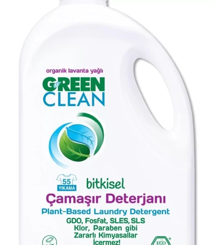2750ml Green Clean Bitkisel Çamaşır Deterjanı