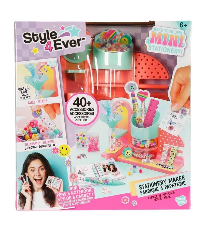 28840 SUN-CNL-HOBİ SET STYLE 4EVER MİNİ KIRTASİYE MAKİNESİ