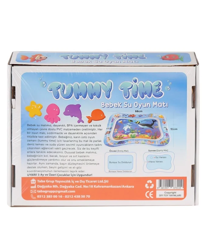 2885 Tummy  Time Bebek Su Oyun Matı