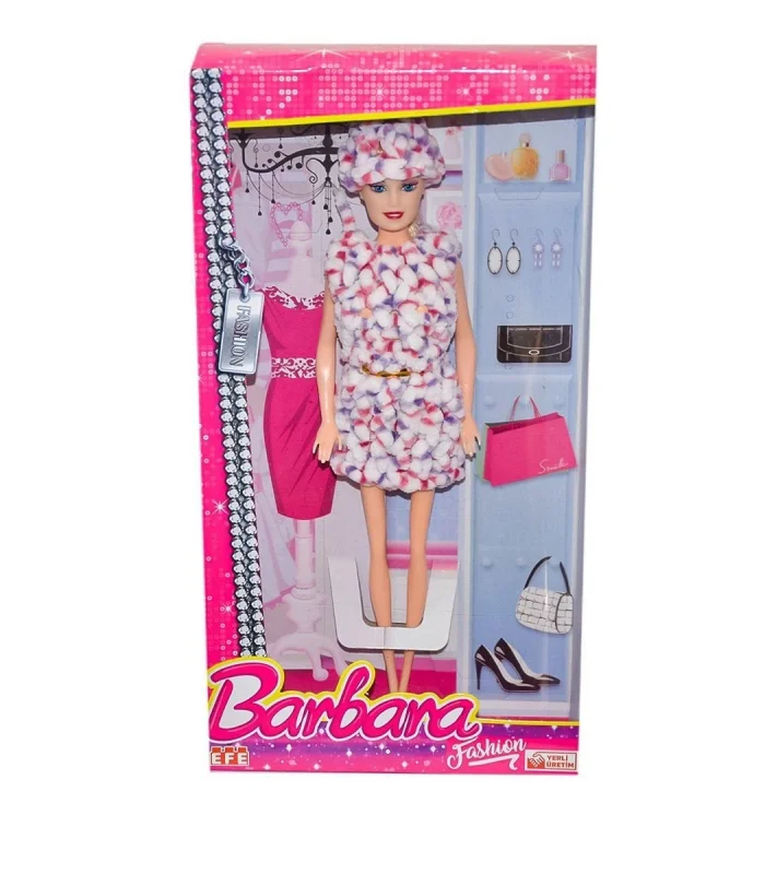 296 ÖRME KIYAFETLİ ŞAPKALI BEBEK