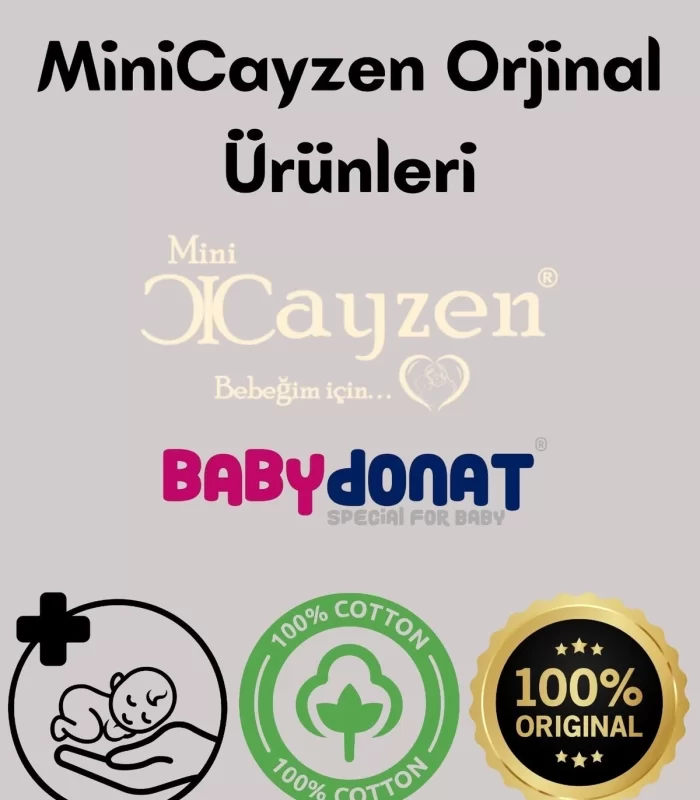 3-12 Ay Bahar Çiçekleri Bandanalı Kız Bebek Romper Somon