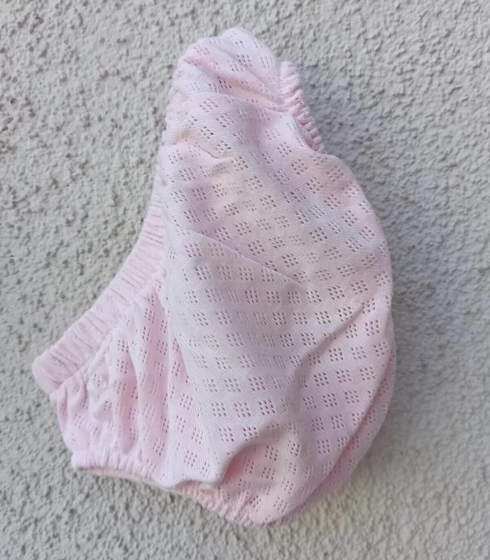 3-9 Ay Bebek Brode Fiyonklu Külotlu Yazlık Takımı PEMBE