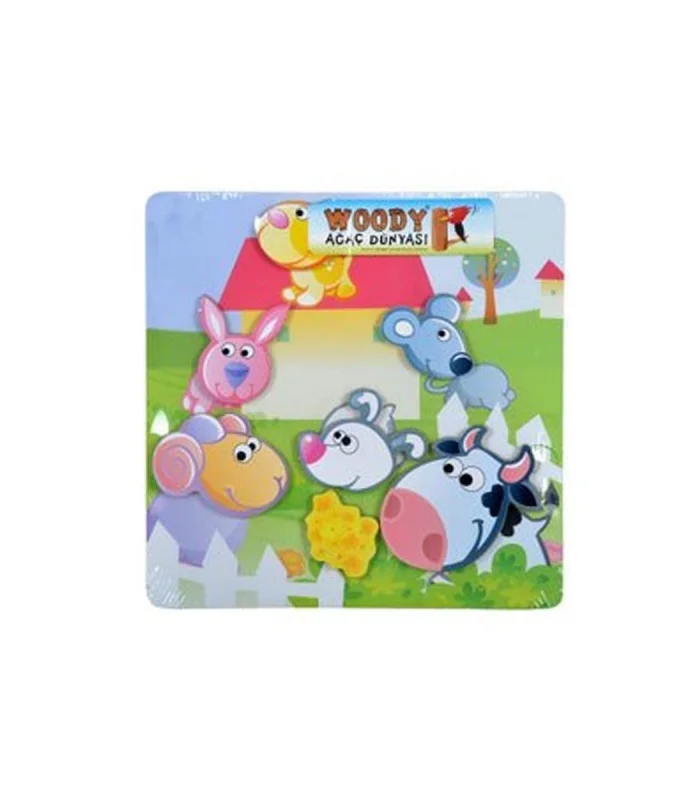 30058 Ahşap Puzzle 3D Kafalar