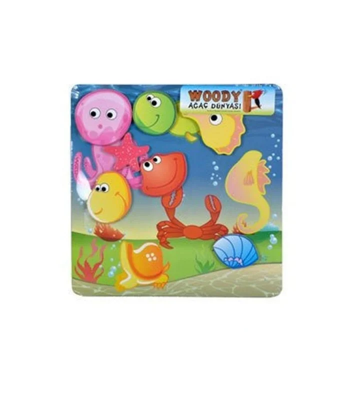 30058 Ahşap Puzzle 3D Kafalar