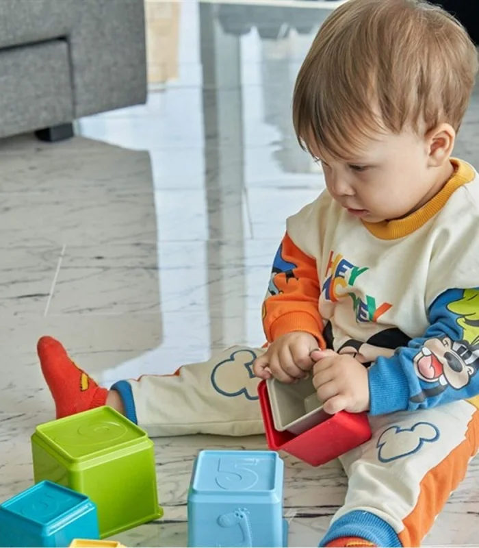 30798-LC EĞİTİCİ KAPLAR RENKLİ ZOO