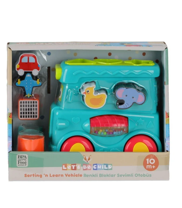 31084 LC RENKLİ BLOKLAR SEVİMLİ OTOBÜS