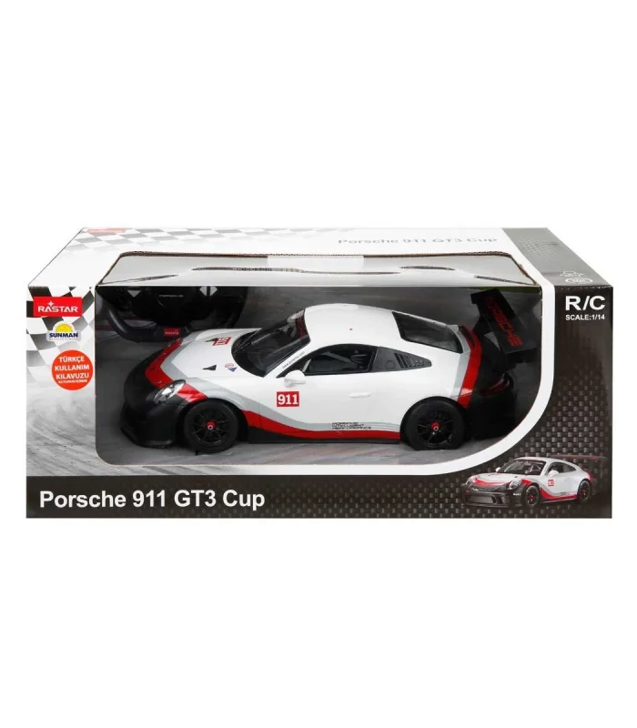 31343 1:14 Porsche 911 GT3 Cup Uzaktan Kumandalı Işıklı Araba
