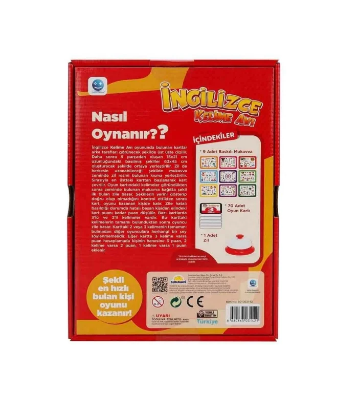 3142 İngilizce Kelime Avı -Sunman