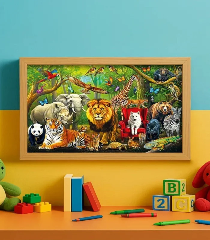 31504 FOREST ANIMALS 100 PARÇA PUZZLE