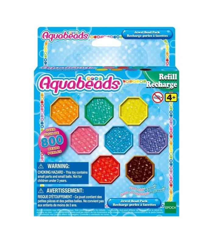 31520 Epoch AquaBeads Kristal Boncuk Paketi - Yedek Paket, 800 parça +4 yaş