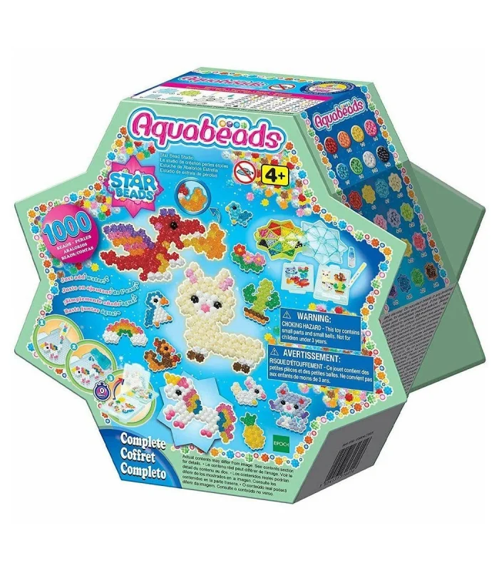 31601 AquaBeads StarBead Başlangıç Seti 1000 parça boncuk +4 yaş