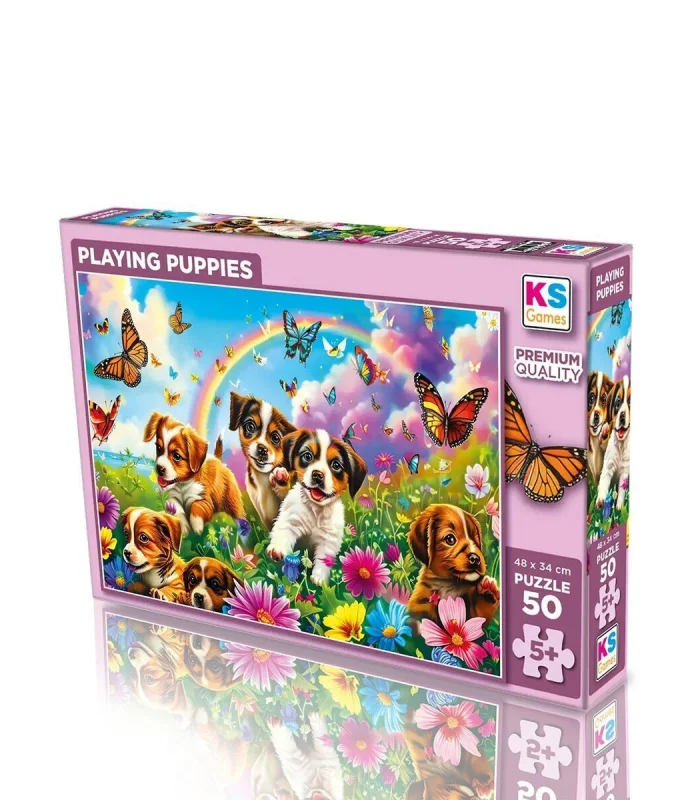31754 PLAYING PUPPIES 50 PARÇA PUZZLE