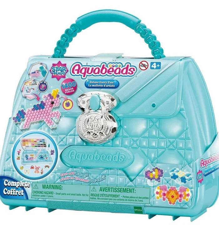 31914 AquaBeads Çantalı Delüks Set 1400 parça +4 yaş