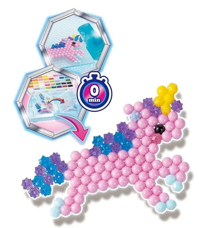 31914 AquaBeads Çantalı Delüks Set 1400 parça +4 yaş