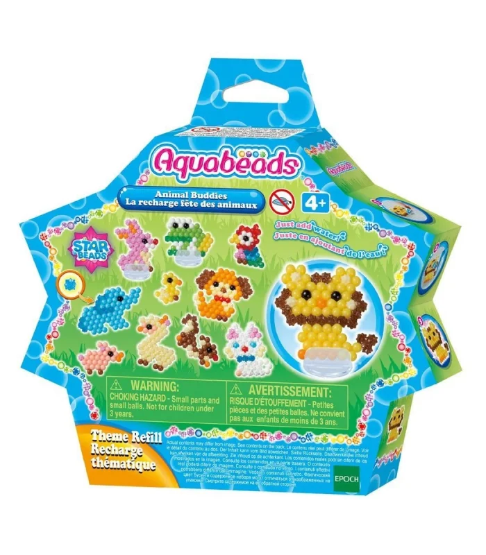 31915 AquaBeads Hayvan Dostlar Seti 600 parça +4 yaş