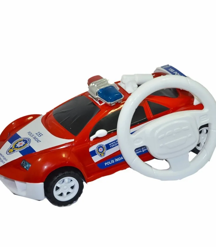 3301A .Sürtmeli  Sopalı Polis Araba-Halit Can Oyuncak