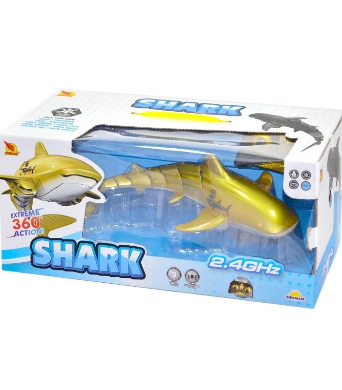 3327 Kumandalı Şarjlı Köpek Balığı 30 cm -Sunman