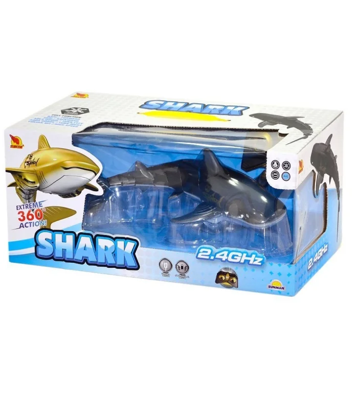 3327 Kumandalı Şarjlı Köpek Balığı 30 cm -Sunman