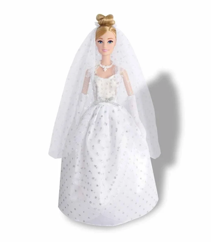 3381 SUN-RST-SIS-Gelinlikli Manken Bebek Alisha 29 cm - Sunman