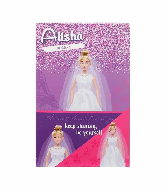 3381 SUN-RST-SIS-Gelinlikli Manken Bebek Alisha 29 cm - Sunman