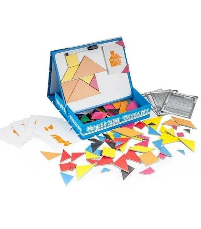 3445 MANYETİK TABLET TANGRAM EĞİTİM SETİ