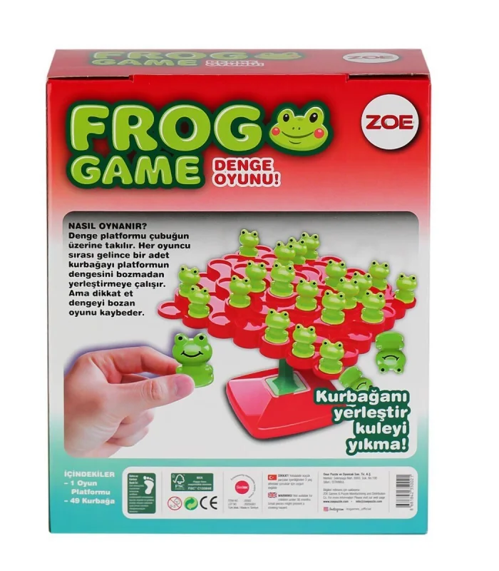 35002 Zoe Frog Denge Oyunu -KS Game