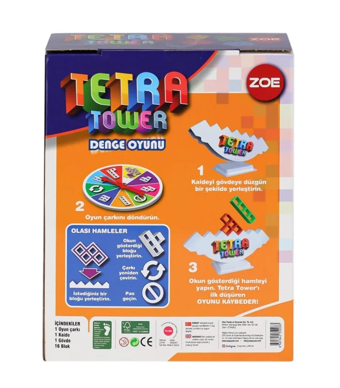 35008 Zoe Tetra Power Denge Oyunu -KS Game