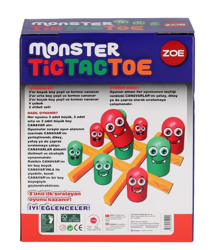 35009 Zoe Tic Tac Toe -KS Game