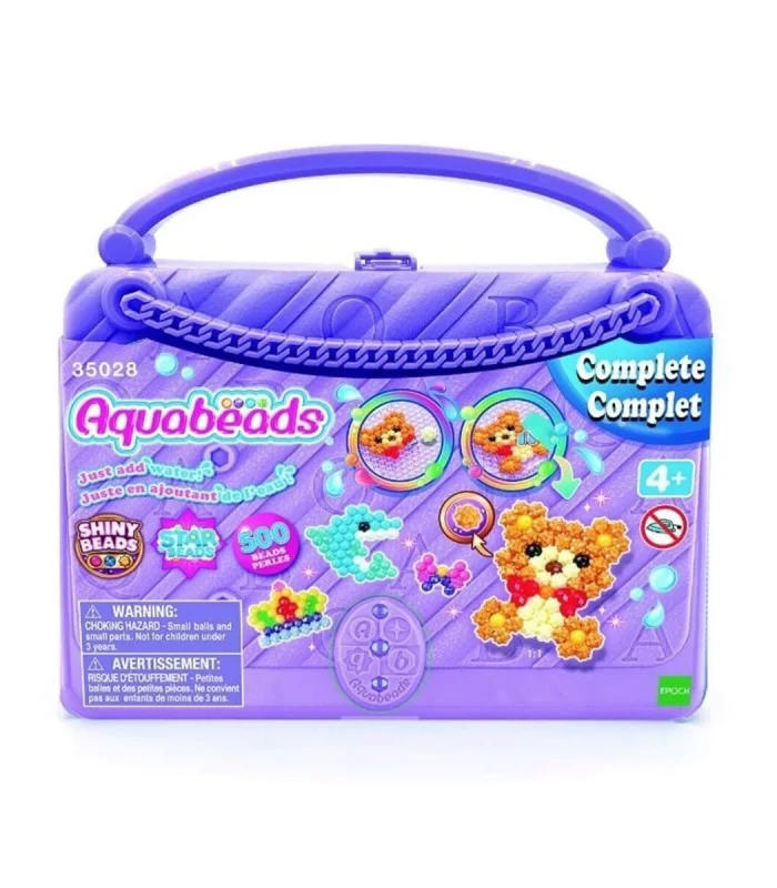 35028 AquaBeads Tasarımcı Çantası +500 parça +4 yaş