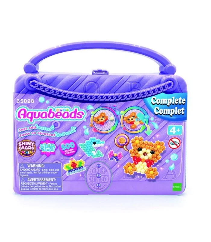 35028 AquaBeads Tasarımcı Çantası +500 parça +4 yaş