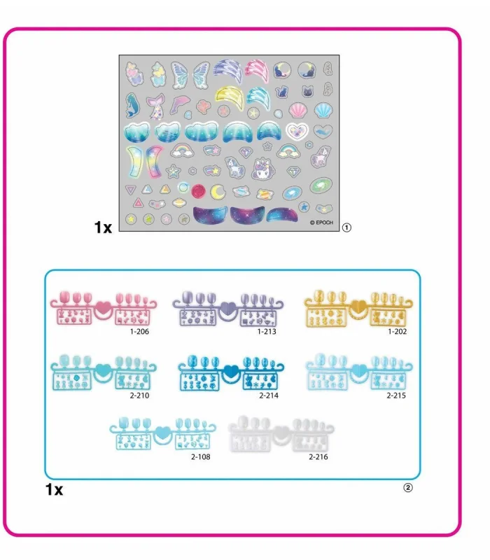 35060 AquaBeads Sihirli Atlar ve Yıldızlar - Yedek Tırnak Paketi +4 yaş