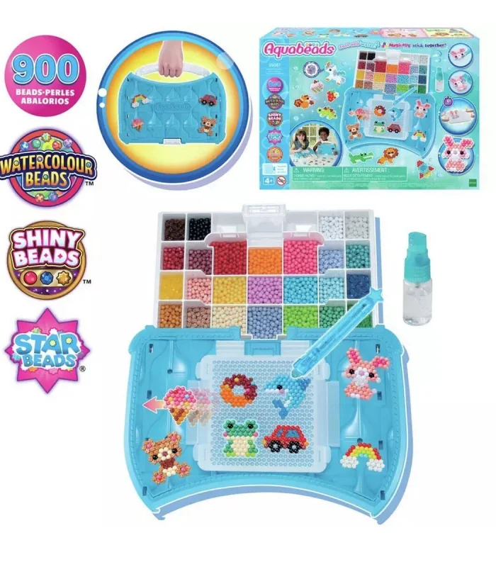 35087 AquaBeads Çantalı Başlangıç Stüdyosu 900 parça +4 yaş