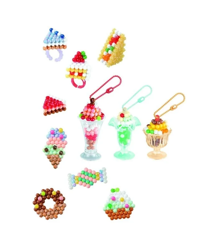 35090 AquaBeads Dondurma ve Tatlı Aksesuar Kiti - 700 parça +4 yaş