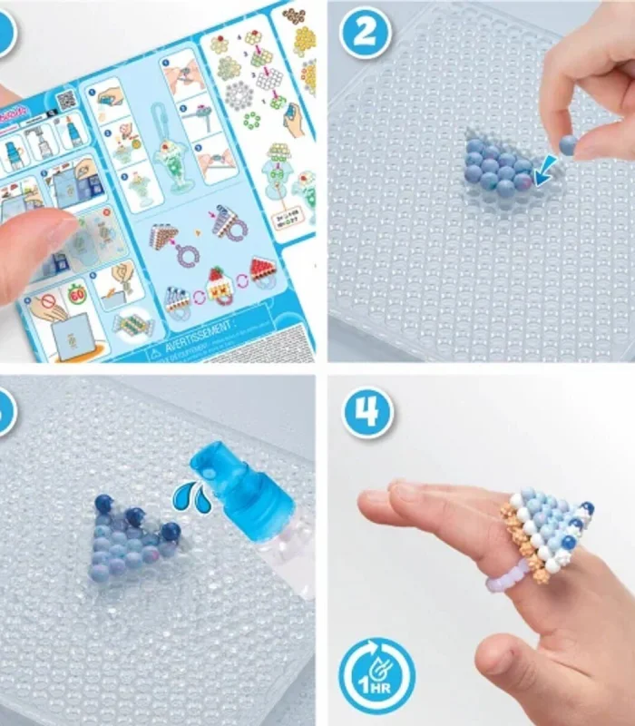 35090 AquaBeads Dondurma ve Tatlı Aksesuar Kiti - 700 parça +4 yaş