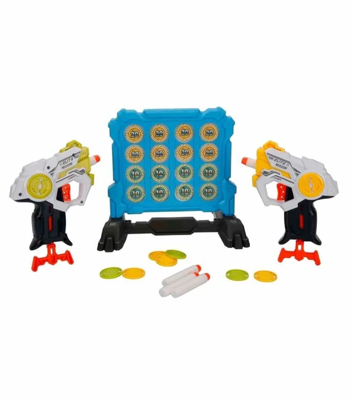 3574 Zapp Toys Hedef Tahtalı Sünger Dart Atan Silah Seti -Sunman