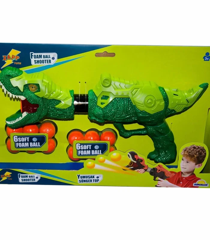 3620 SURAT-ZAP-Silah Top Atan Dinozor 12 Toplu 2 Renk - Sunman